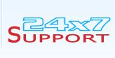 24x7 online support